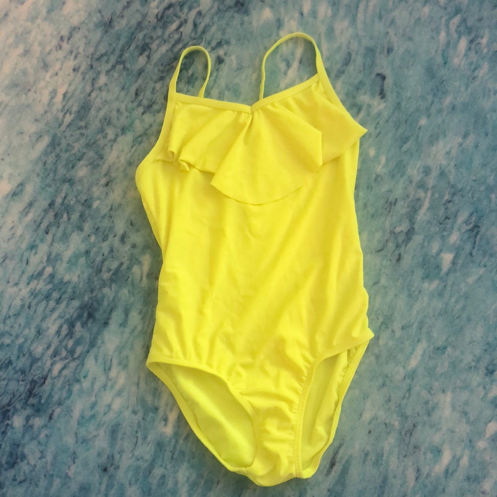 Old Navy Neon Yellow One Piece